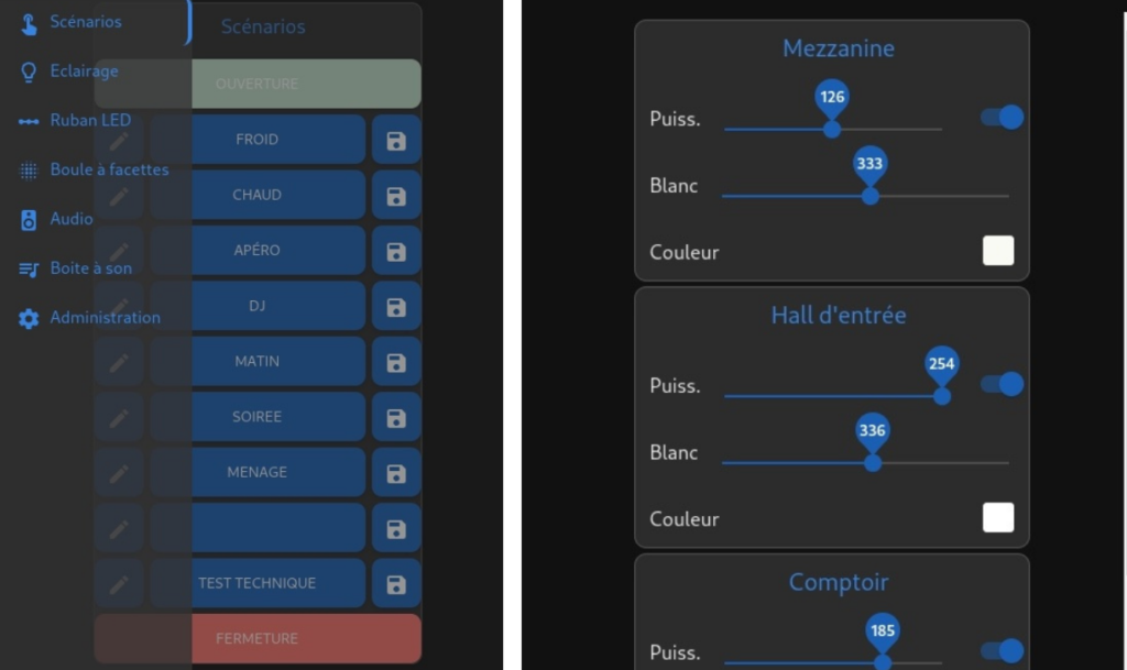 Le Pershing saint brieuc bar loops automation intégration son image video audiovisuel