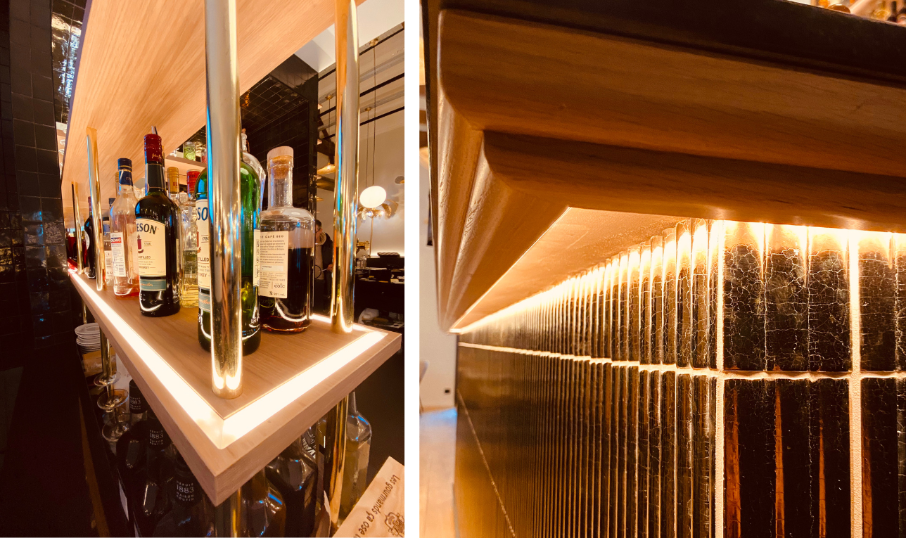 Alcazar Lamballe Bar connecté automation intégration audiovisuelle saint brieuc éclairage sonorisation loops